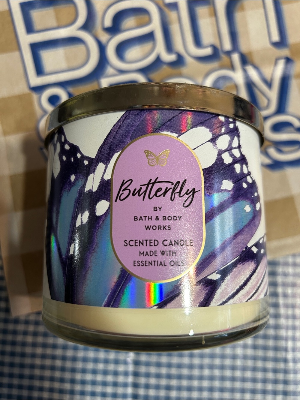 Butterfly Scented Candle by Bath & Body Works -